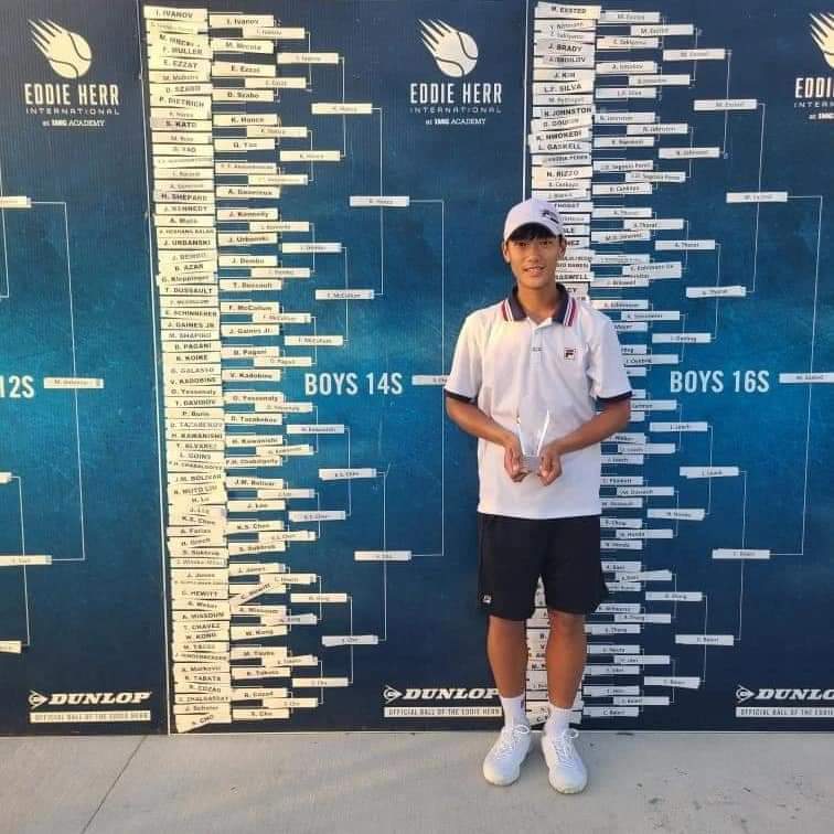 [KTA] 한국 테니스 14세부 남자 국가대표 조세혁...에디허 국제 주니어 테니스대회 우승!